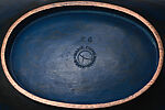 Bowl and Stand, Marie Zimmermann (American, Brooklyn, New York 1879–1972 Punta Gorda, Florida), Copper, wrought iron, enamel paint, American