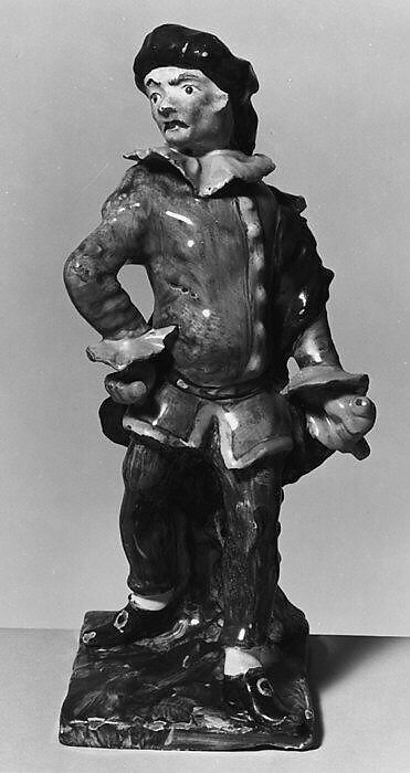 The Captain, Faience (tin-glazed earthenware), German, Brunswick (Braunschweig)