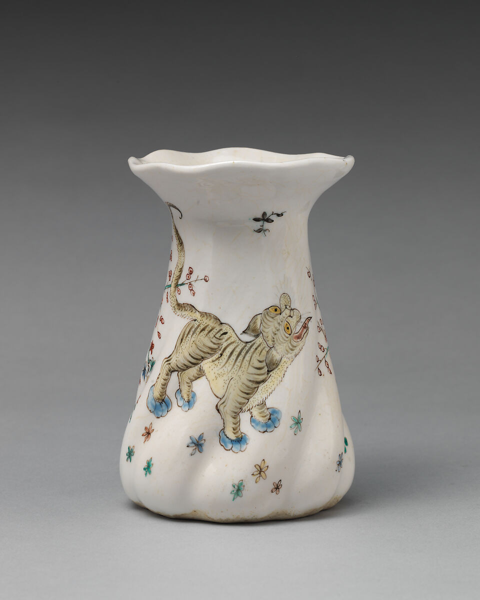 Jar (bulb pot), Chelsea Porcelain Manufactory (British, 1744–1784), Soft-paste porcelain, British, Chelsea 