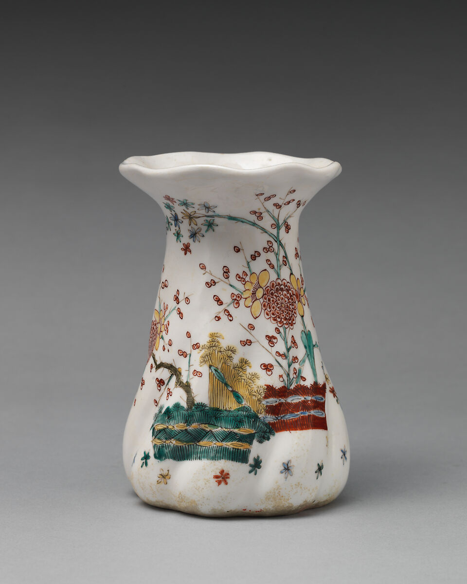 Jar (bulb pot), Chelsea Porcelain Manufactory (British, 1744–1784), Soft-paste porcelain, British, Chelsea