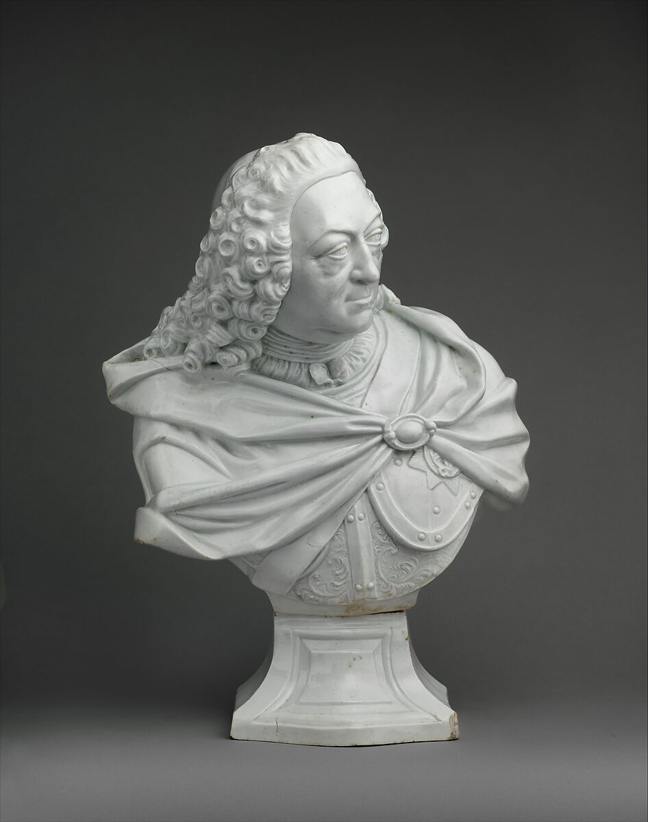 King George II, Vauxhall (British, ca. 1753–ca. 1763), Soft-paste porcelain, British, probably Vauxhall 