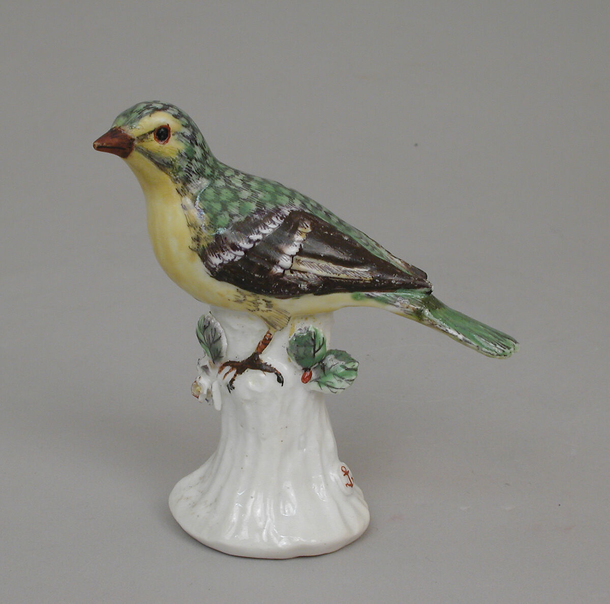 Flycatcher, Chelsea Porcelain Manufactory (British, 1744–1784), Soft-paste porcelain, British, Chelsea