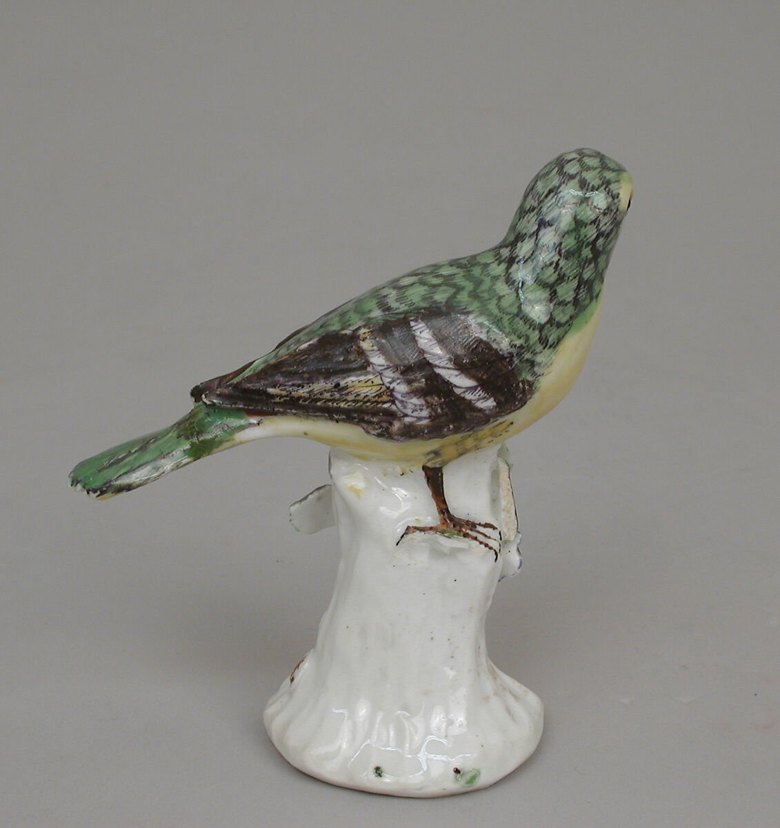 Flycatcher, Chelsea Porcelain Manufactory (British, 1744–1784), Soft-paste porcelain, British, Chelsea