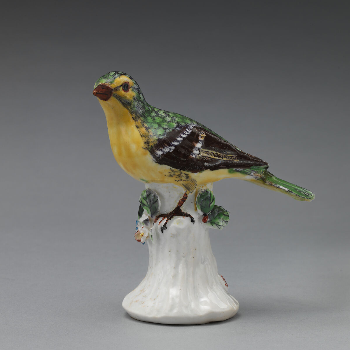 Flycatcher, Chelsea Porcelain Manufactory (British, 1744–1784), Soft-paste porcelain, British, Chelsea 
