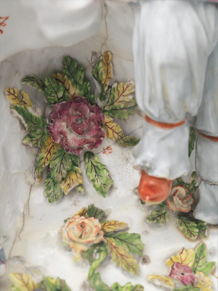 Chinese musicians, Chelsea Porcelain Manufactory (British, 1745–1784, Red Anchor Period, ca. 1753–58), Soft-paste porcelain, British, Chelsea