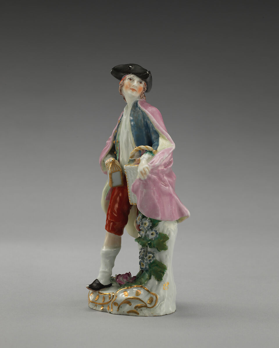 Nightwatchman, Chelsea Porcelain Manufactory (British, 1745–1784, Gold Anchor Period, 1759–69), Soft-paste porcelain, British, Chelsea 