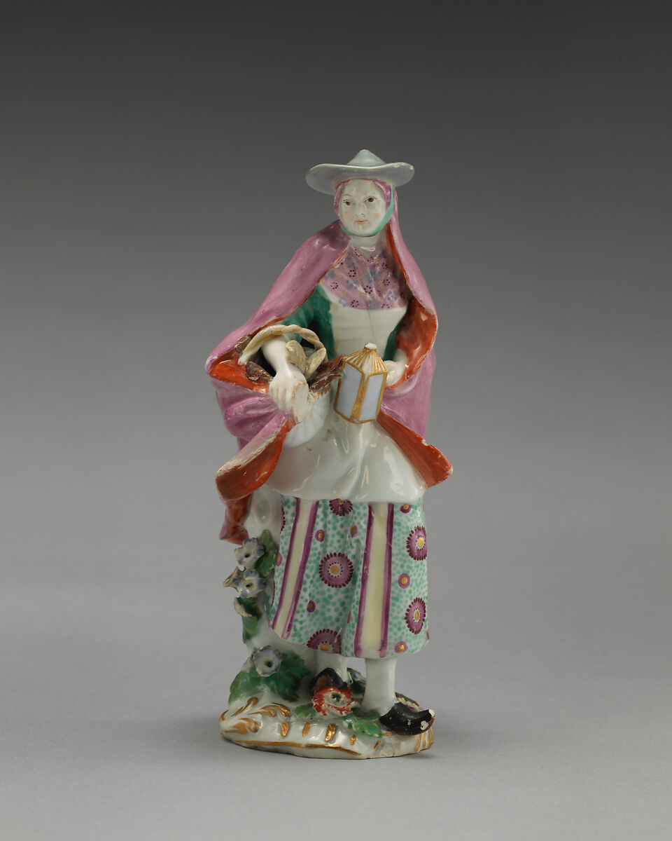 Nightwatchman's companion, Chelsea Porcelain Manufactory (British, 1745–1784, Red Anchor Period, ca. 1753–58), Soft-paste porcelain, British, Chelsea 