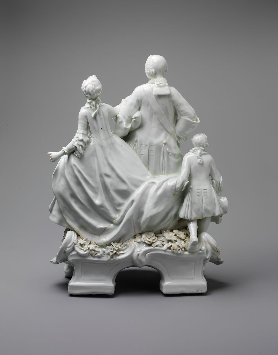 The Royal Family, Chelsea Porcelain Manufactory (British, 1744–1784), Soft-paste porcelain, British, Chelsea