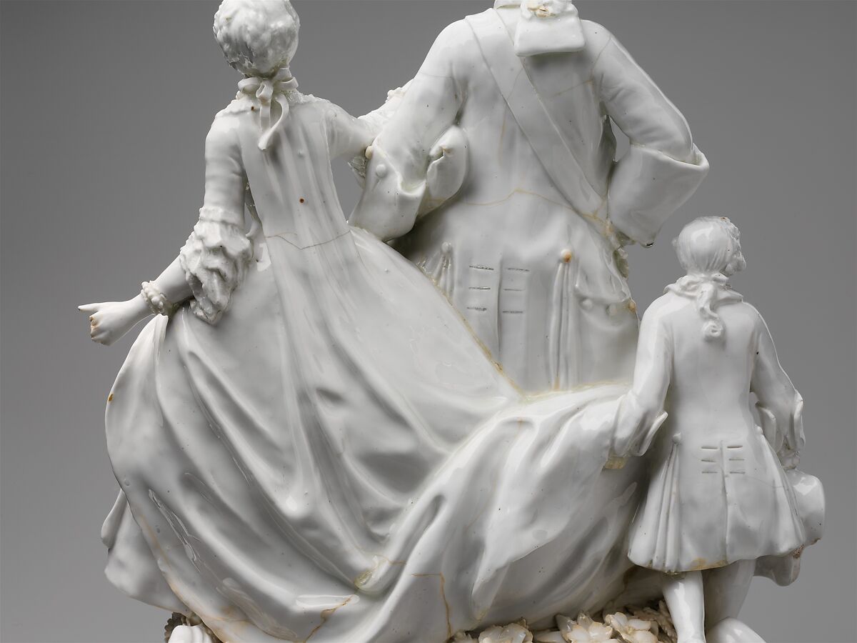The Royal Family, Chelsea Porcelain Manufactory (British, 1744–1784), Soft-paste porcelain, British, Chelsea