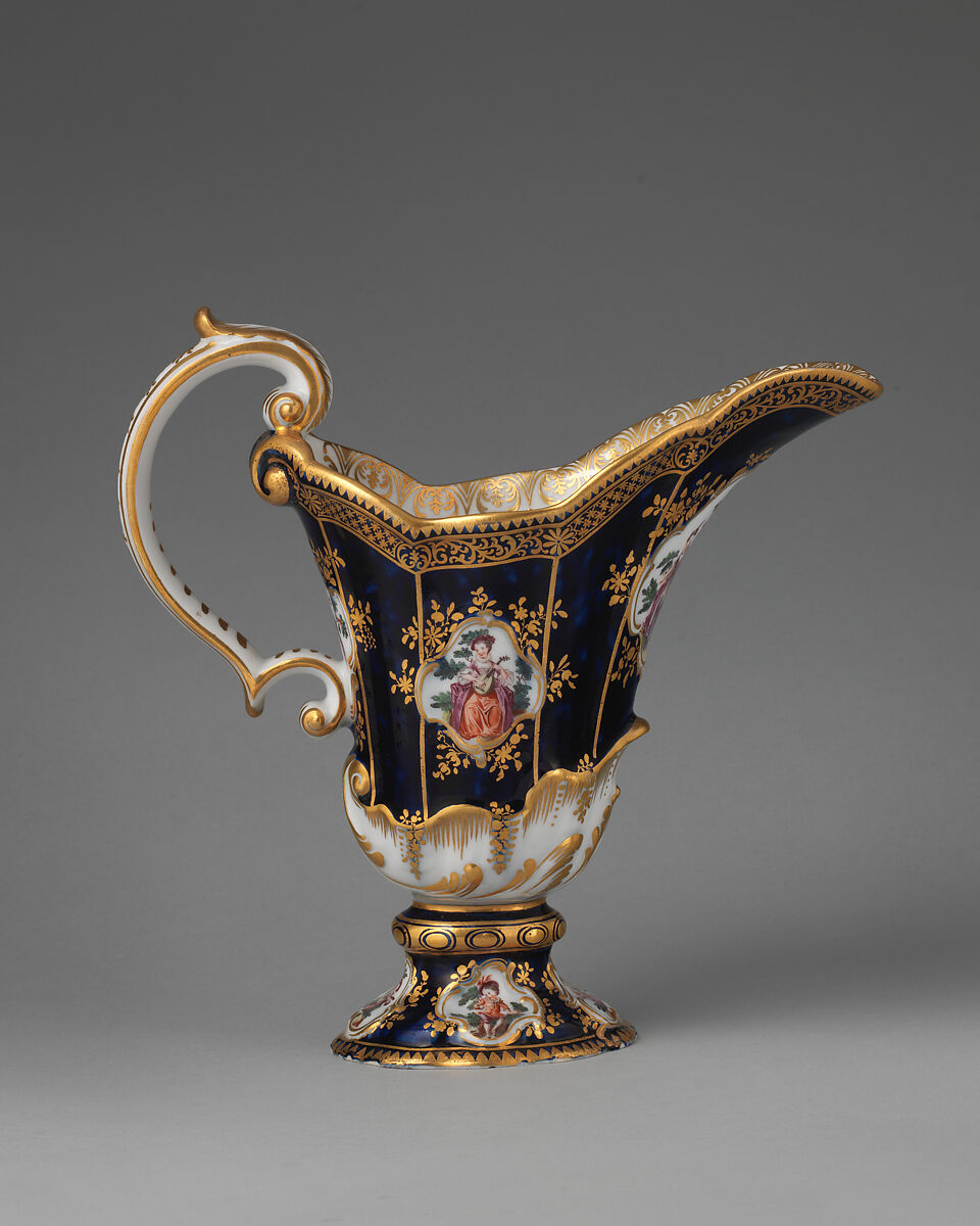 Ewer, Chelsea Porcelain Manufactory (British, 1745–1784, Gold Anchor Period, 1759–69), Soft-paste porcelain, British, Chelsea 