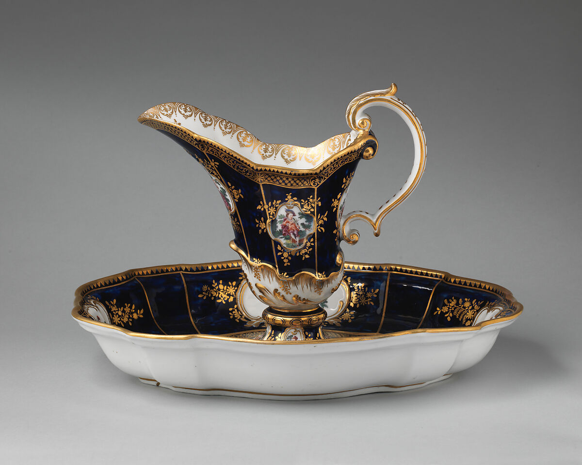 Ewer, Chelsea Porcelain Manufactory (British, 1745–1784, Gold Anchor Period, 1759–69), Soft-paste porcelain, British, Chelsea