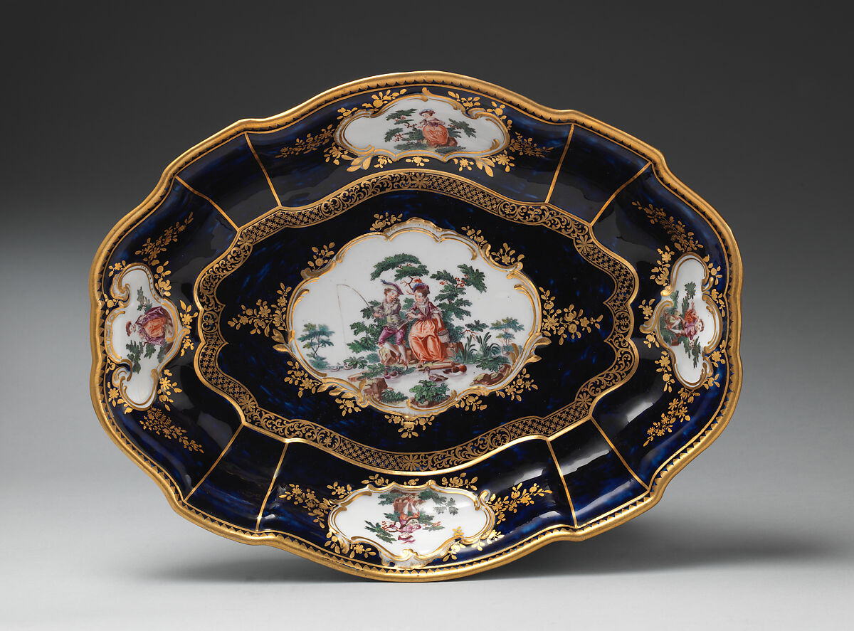 Basin, Chelsea Porcelain Manufactory (British, 1745–1784, Gold Anchor Period, 1759–69), Soft-paste porcelain, British, Chelsea 