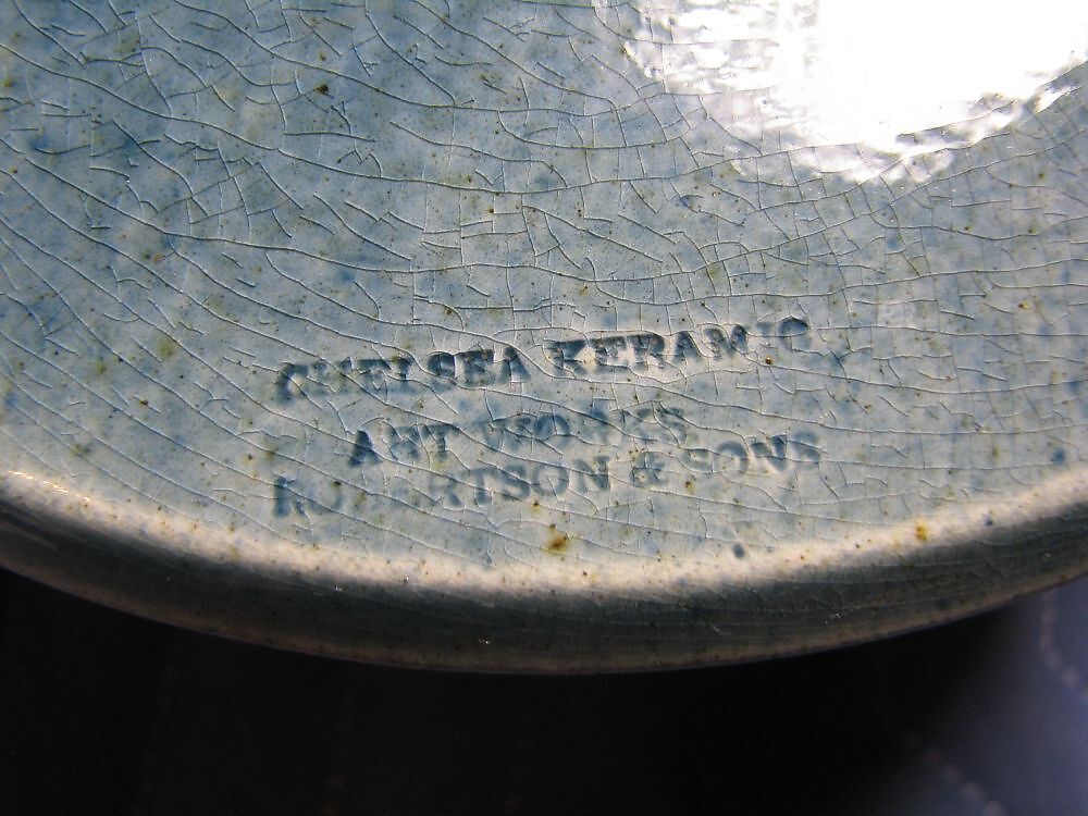 Bowl, Chelsea Keramic Art Works (1872–1889), Earthenware, American
