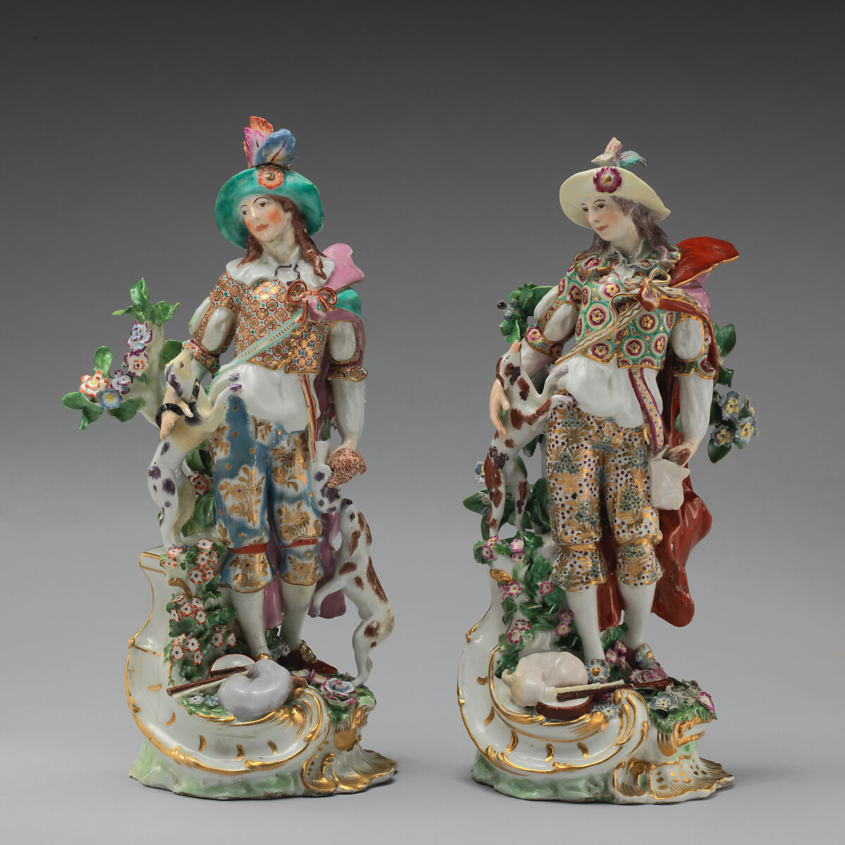 Shepherd, Chelsea Porcelain Manufactory (British, 1745–1784, Gold Anchor Period, 1759–69), Soft-paste porcelain, British, Chelsea
