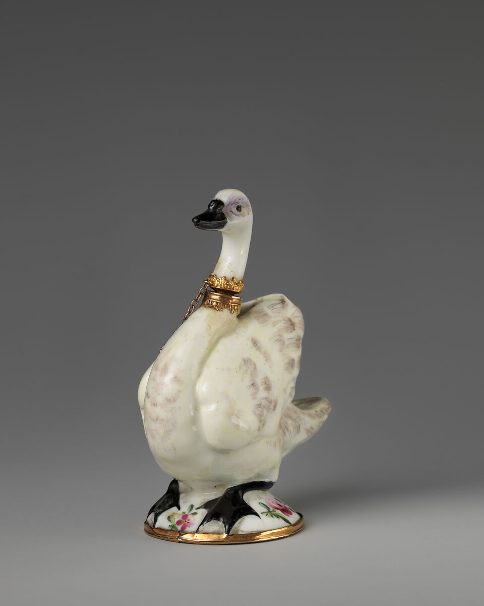 Swan, Saint James's Factory (British, ca. 1748/49–1760), Soft-paste porcelain, British, London