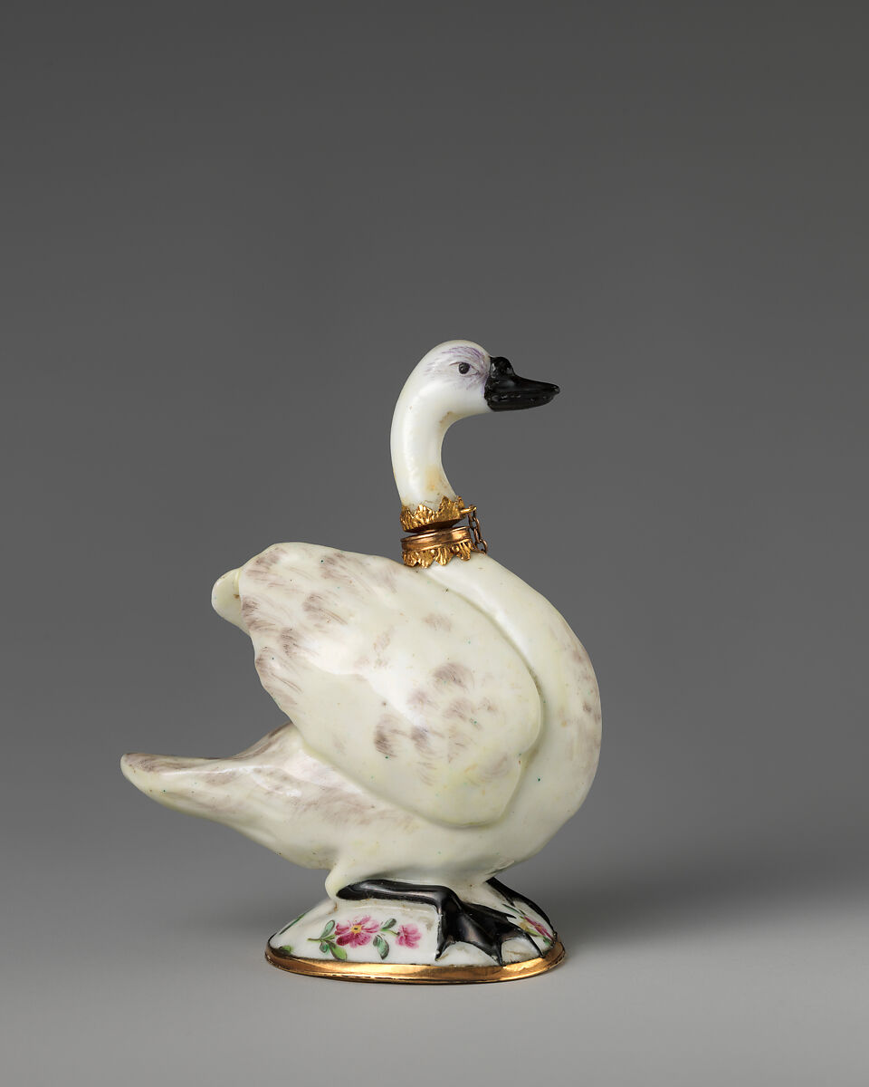 Swan, Saint James's Factory (British, ca. 1748/49–1760), Soft-paste porcelain, British, London