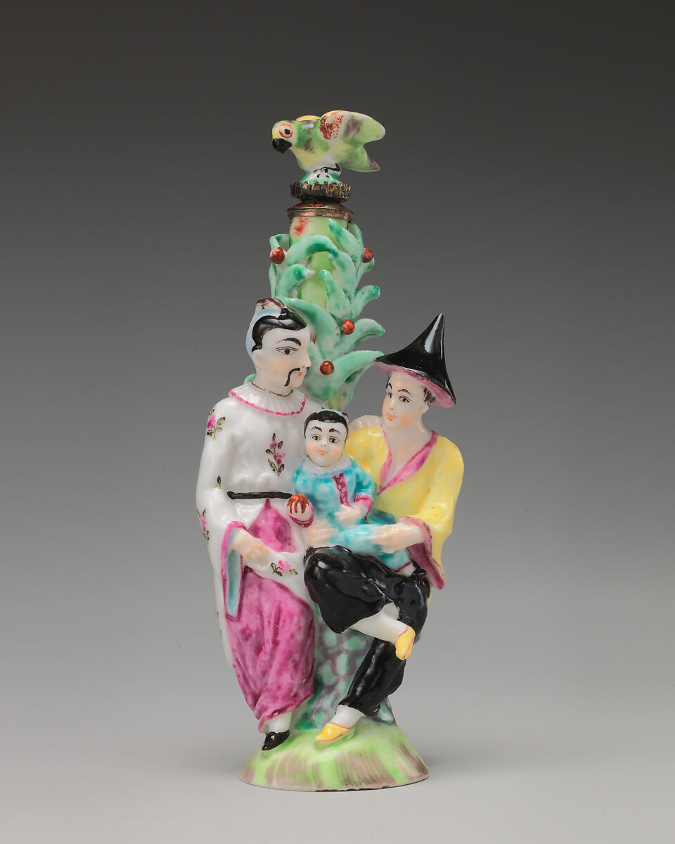 Chinese family, Saint James's Factory  British, Soft-paste porcelain, British, London