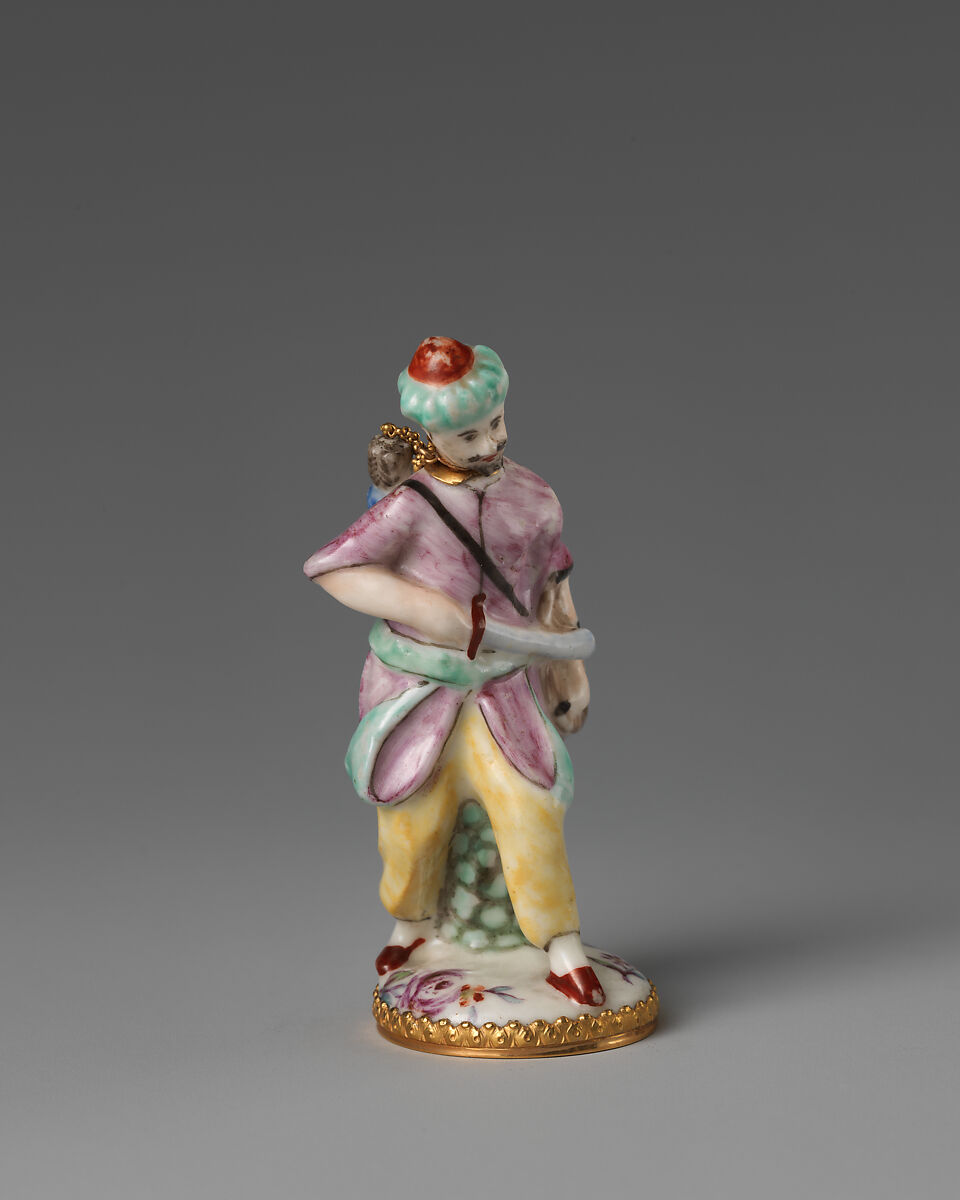 Turk, Saint James&#39;s Factory (British, ca. 1748/49–1760), Soft-paste porcelain, British, London 