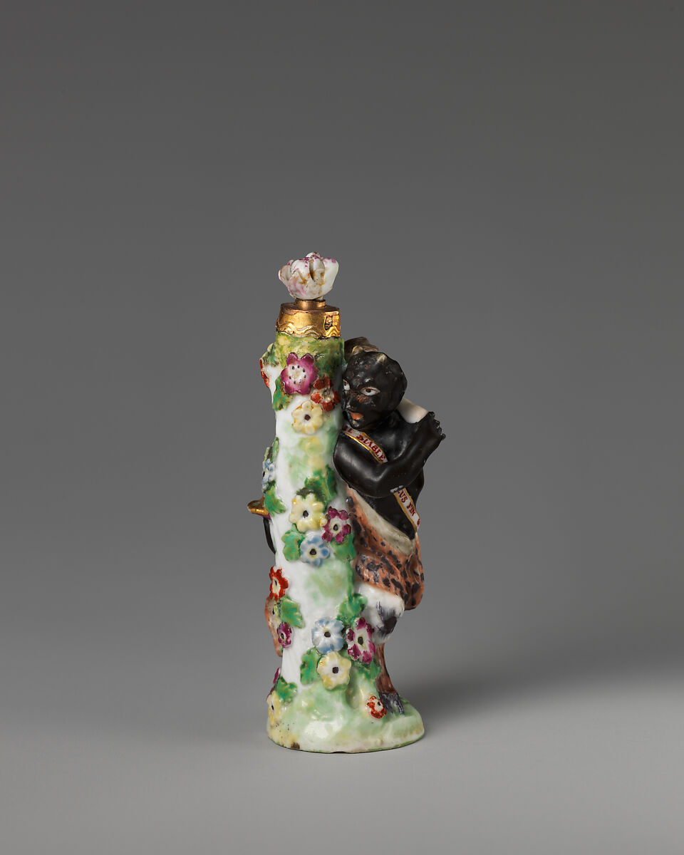 Cupid and devil in a group, Chelsea Porcelain Manufactory (British, 1745–1784, Gold Anchor Period, 1759–69), Soft-paste porcelain, British, Chelsea