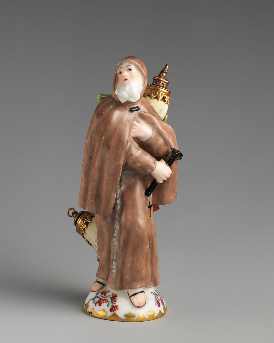 Friar, Chelsea Porcelain Manufactory (British, 1745–1784, Red Anchor Period, ca. 1753–58), Soft-paste porcelain, British, Chelsea 