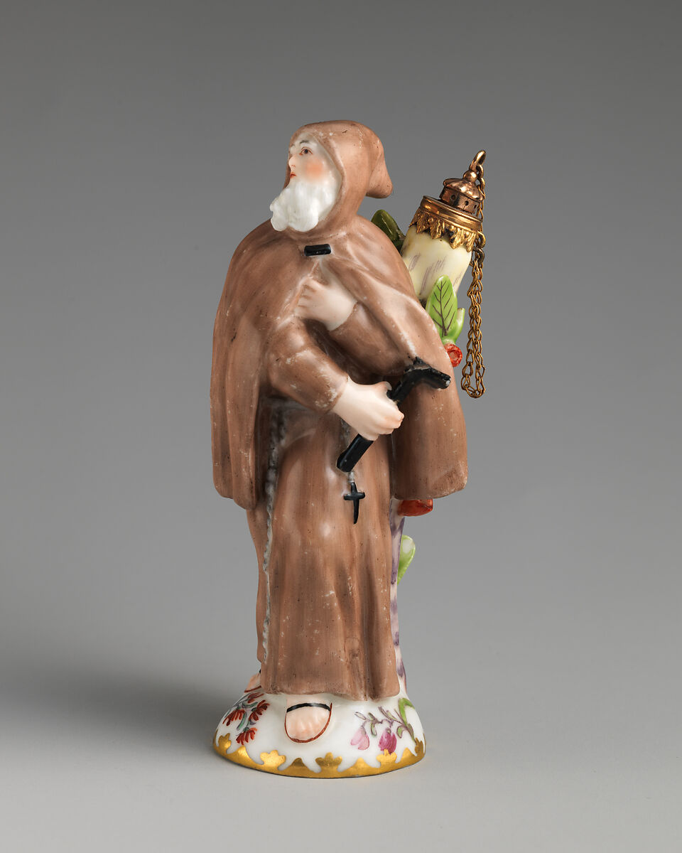 Friar, Chelsea Porcelain Manufactory (British, 1745–1784, Red Anchor Period, ca. 1753–58), Soft-paste porcelain, British, Chelsea