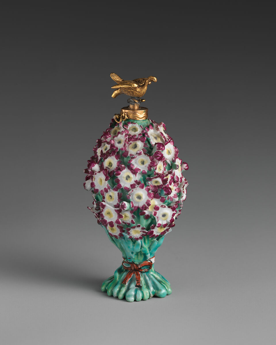 Bouquet, Chelsea Porcelain Manufactory (British, 1745–1784, Transitional (Brown Anchor) Period, ca. 1758–1759), Soft-paste porcelain, British, Chelsea 