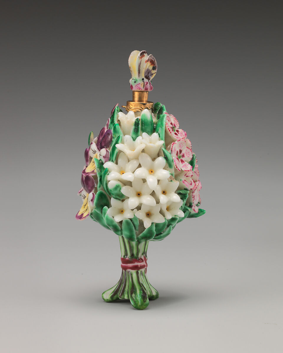 Bouquet, Saint James's Factory (British, ca. 1748/49–1760), Soft-paste porcelain, British, London