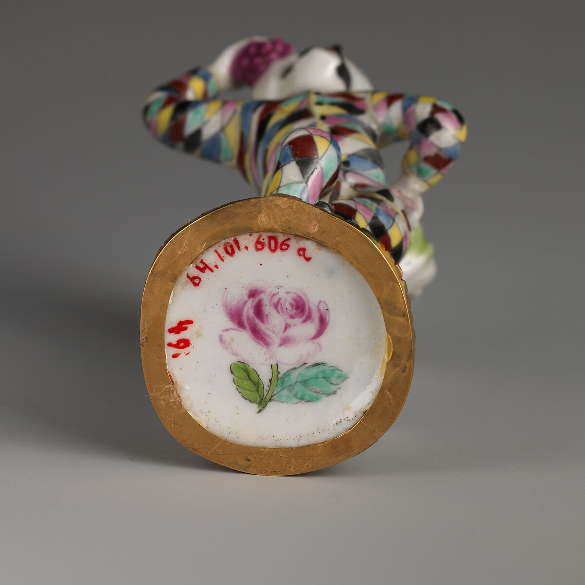 Harlequin, Chelsea Porcelain Manufactory (British, 1744–1784), Soft-paste porcelain, British, Chelsea