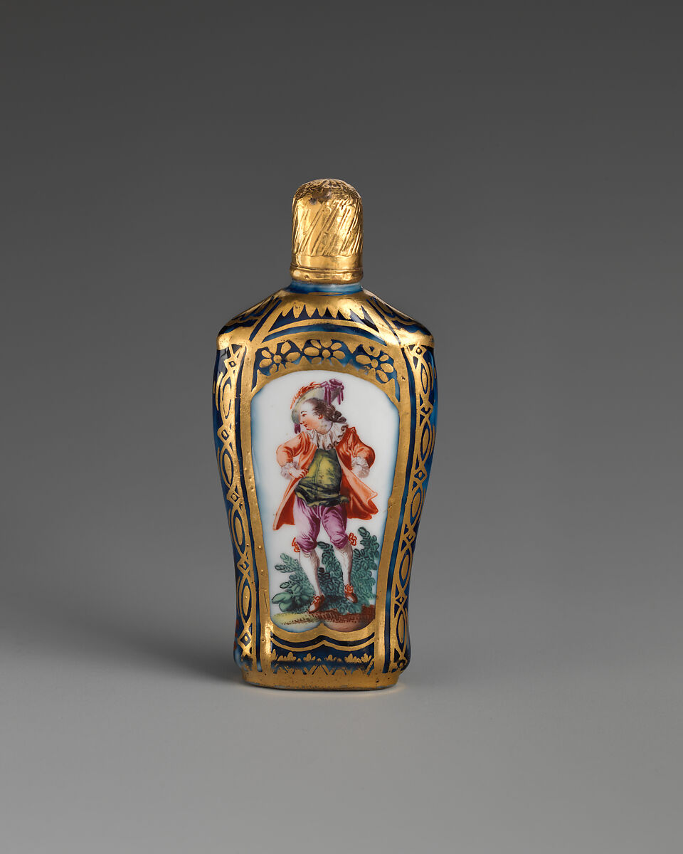 Flagon, Chelsea Porcelain Manufactory (British, 1745–1784, Gold Anchor Period, 1759–69), Soft-paste porcelain, British, Chelsea