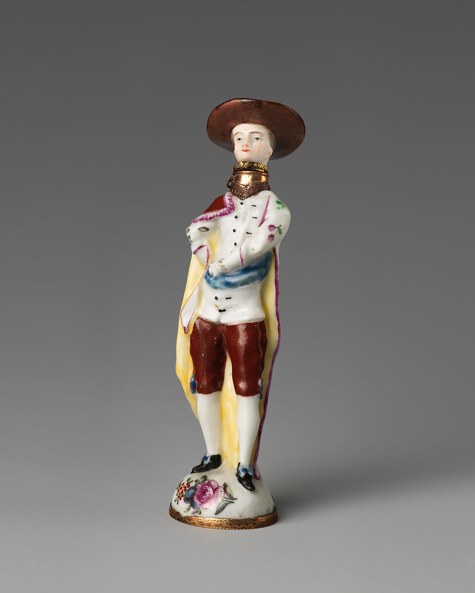 Troubadour, Saint James&#39;s Factory (British, ca. 1748/49–1760), Soft-paste porcelain, British, London 