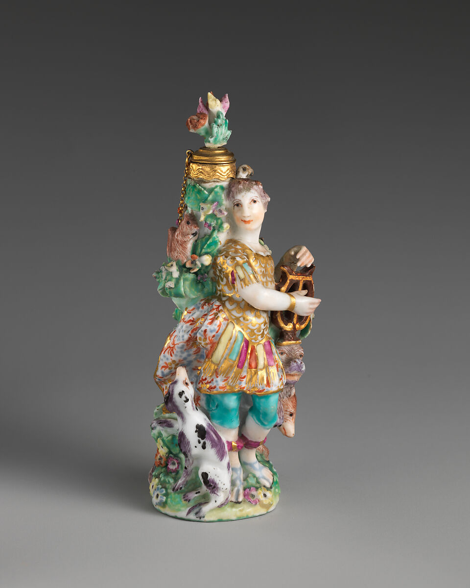 Orpheus, Chelsea Porcelain Manufactory (British, 1745–1784, Gold Anchor Period, 1759–69), Soft-paste porcelain, British, Chelsea 