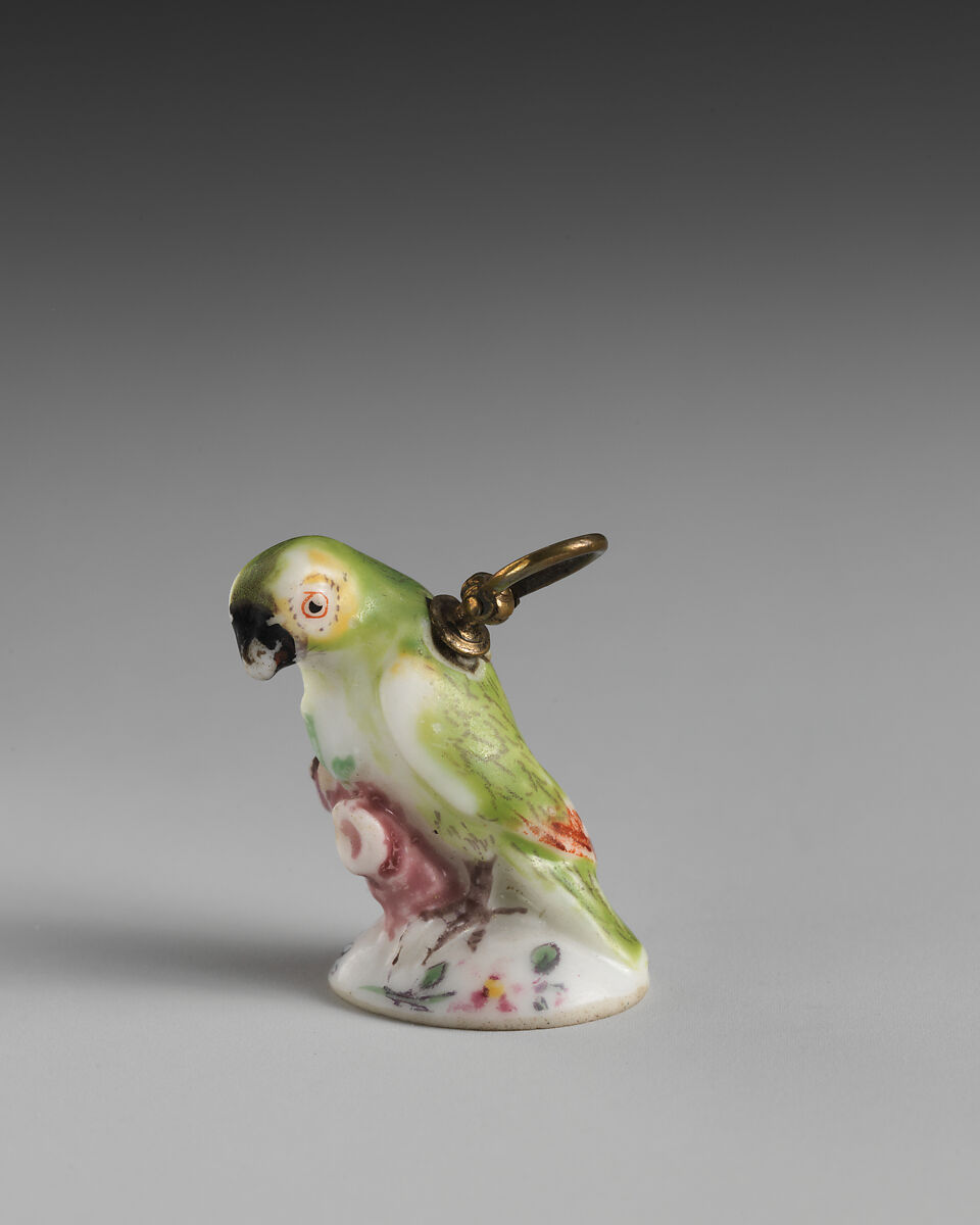 Parrot, Saint James&#39;s Factory (British, ca. 1748/49–1760), Soft-paste porcelain, British, London 