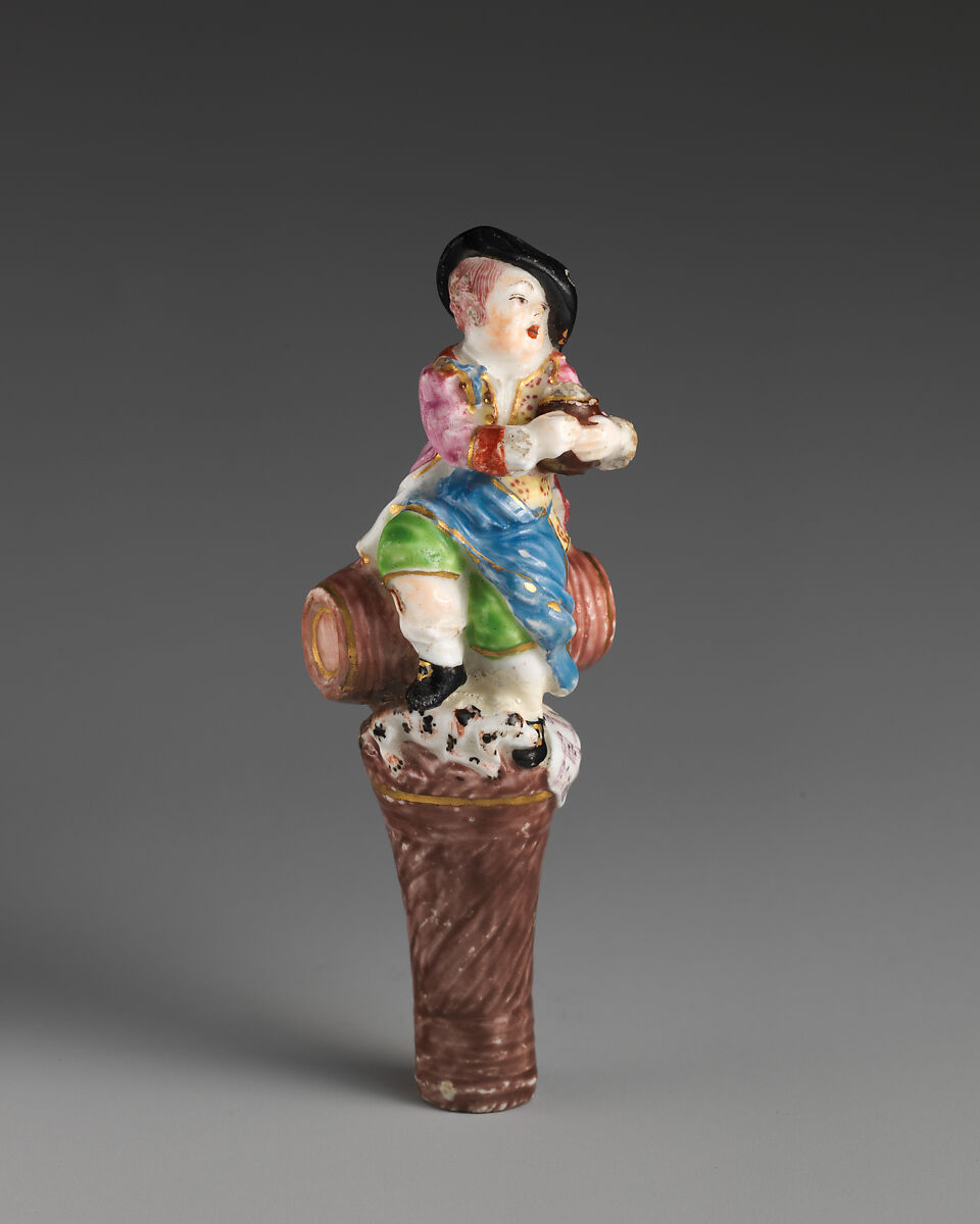 John Barleycorn, Chelsea Porcelain Manufactory (British, 1745–1784, Transitional (Brown Anchor) Period, ca. 1758–1759), Soft-paste porcelain, British, Chelsea 