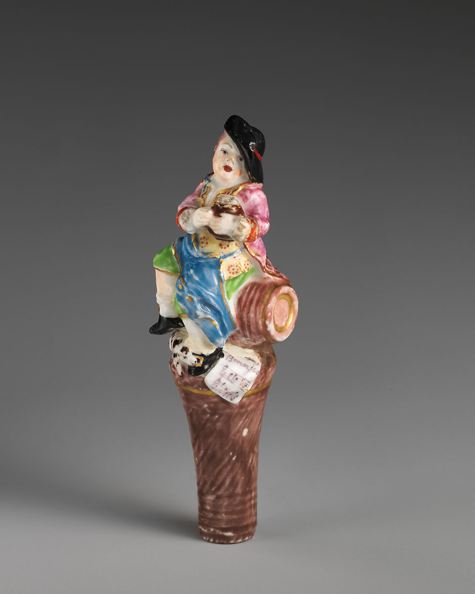 John Barleycorn, Chelsea Porcelain Manufactory (British, 1745–1784, Transitional (Brown Anchor) Period, ca. 1758–1759), Soft-paste porcelain, British, Chelsea