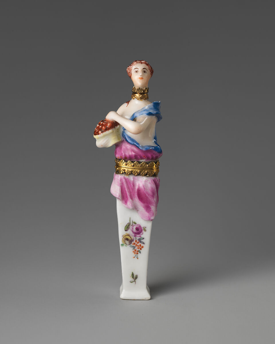 Female term figure, Saint James's Factory (British, ca. 1748/49–1760), Soft-paste porcelain, British, London