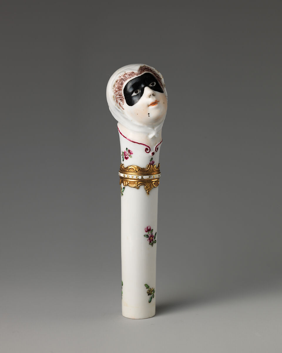 Head of Columbine, Saint James's Factory (British, ca. 1748/49–1760), Soft-paste porcelain, British, London