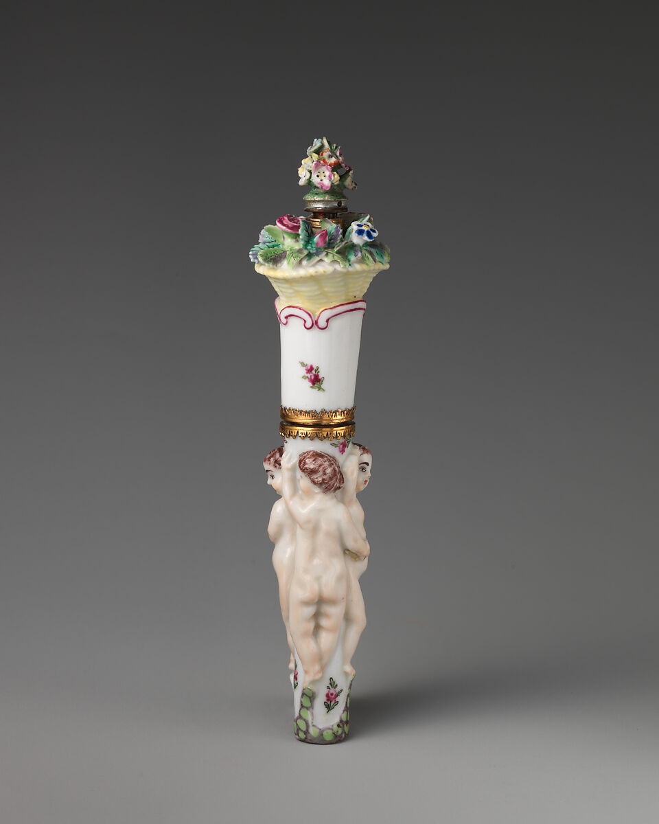 Three children in a group, Saint James's Factory (British, ca. 1748/49–1760), Soft-paste porcelain, British, London