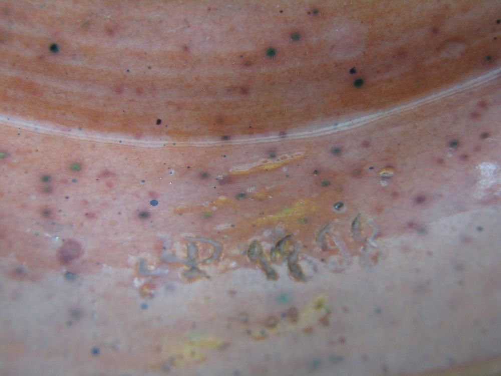 Clock case and vase, George E. Ohr (American, Biloxi, Mississippi 1857–1918  Biloxi, Mississippi), Earthenware, American