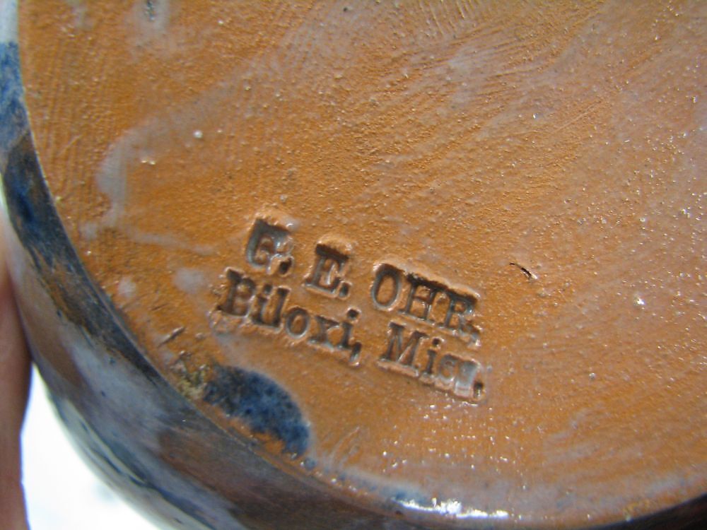 Vase, George E. Ohr (American, Biloxi, Mississippi 1857–1918  Biloxi, Mississippi), Earthenware, American