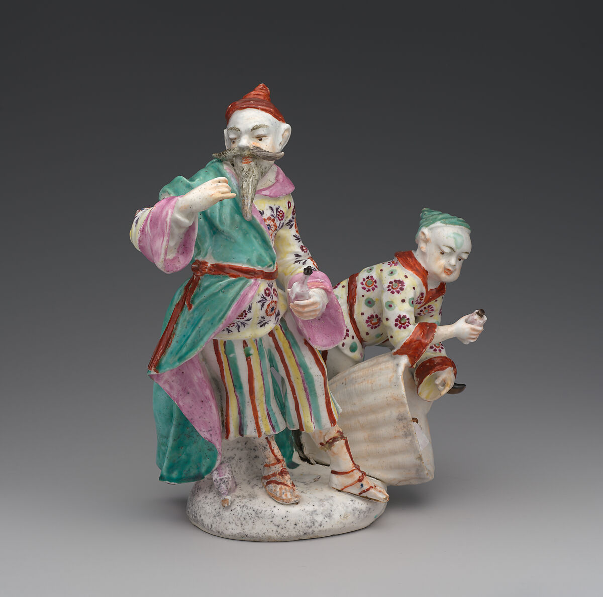 Group, Derby Porcelain Manufactory (British, 1751–1785), Soft-paste porcelain, British, Derby