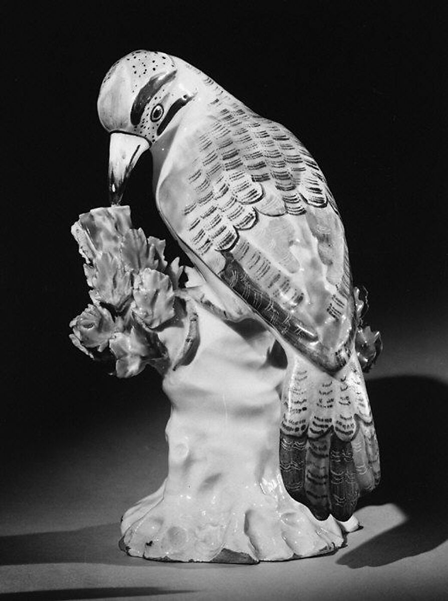 Woodpecker, Derby Porcelain Manufactory (British, 1751–1785), Soft-paste porcelain, British, Derby 