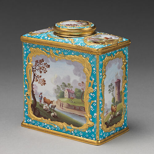 Tea caddy (one of a pair)