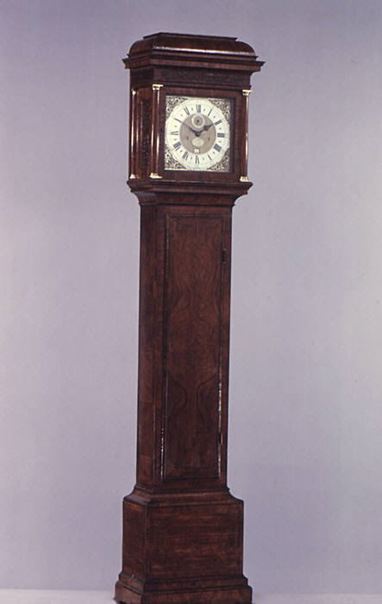 Longcase clock, Clockmaker: George Graham (British, 1673–1751), Walnut, British, London 