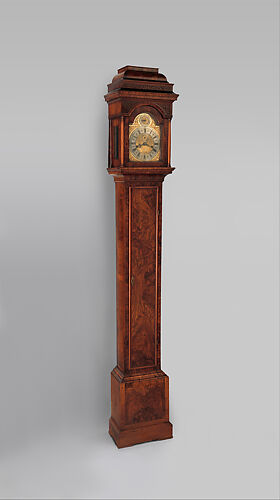 Miniature longcase clock with calendar