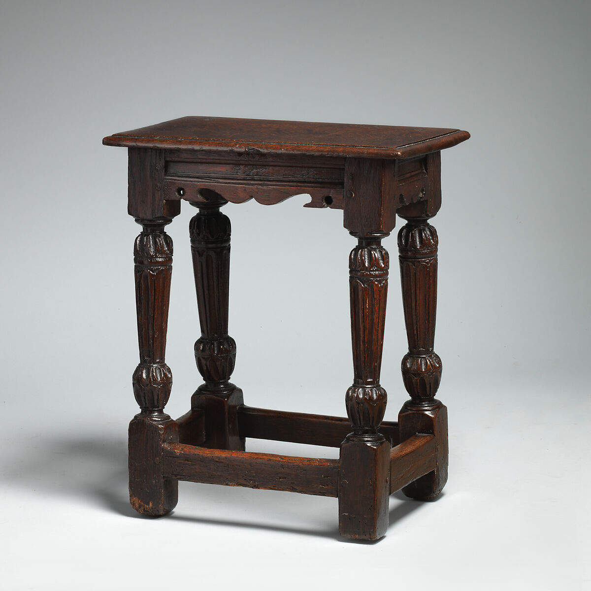 Stool, Oak, British 