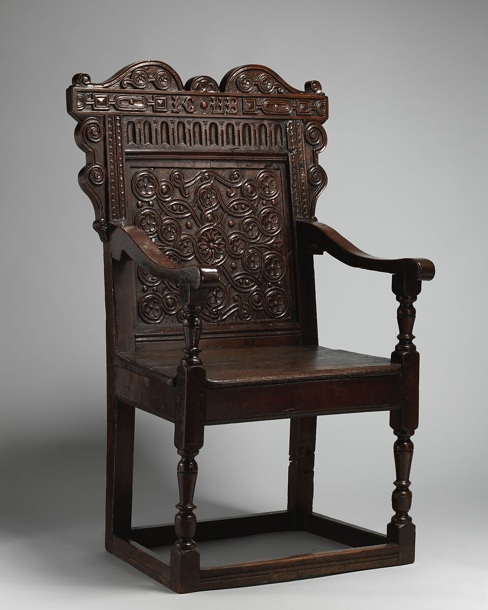 Armchair, Oak, British 