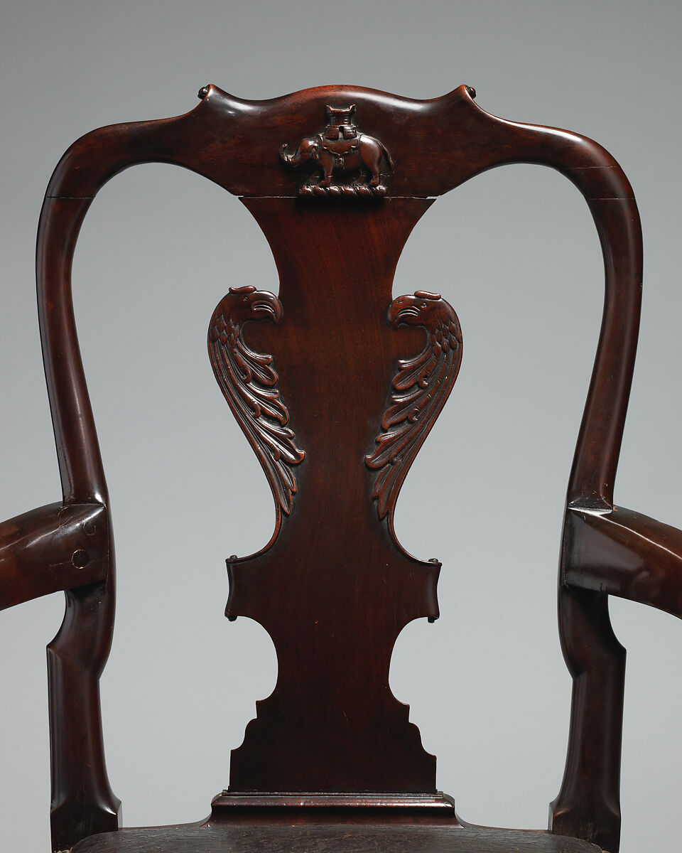 Armchair, Mahogany, British