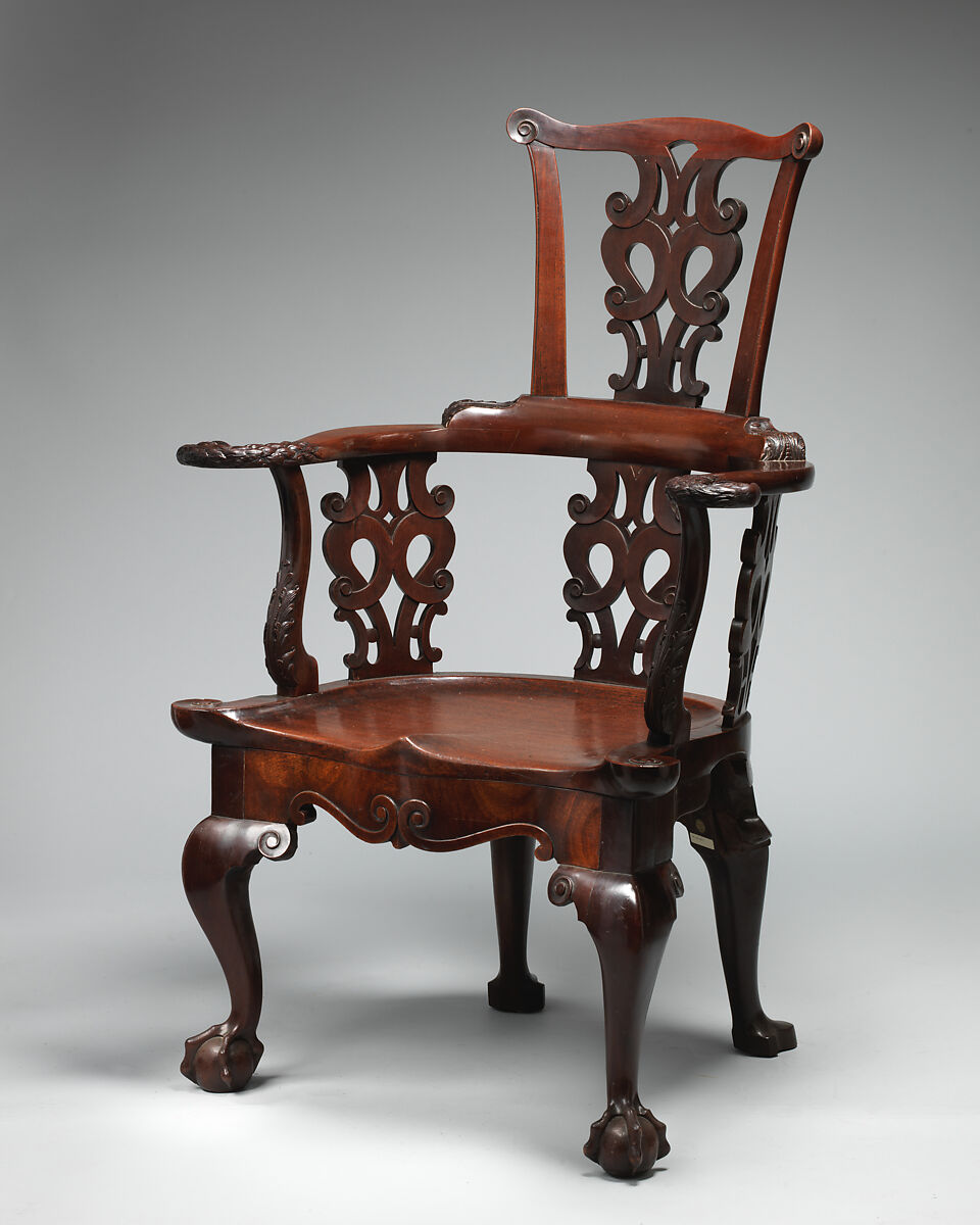 Armchair, Mahogany, British 