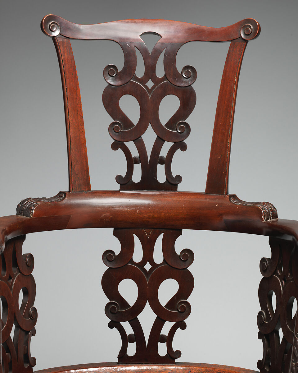 Armchair, Mahogany, British