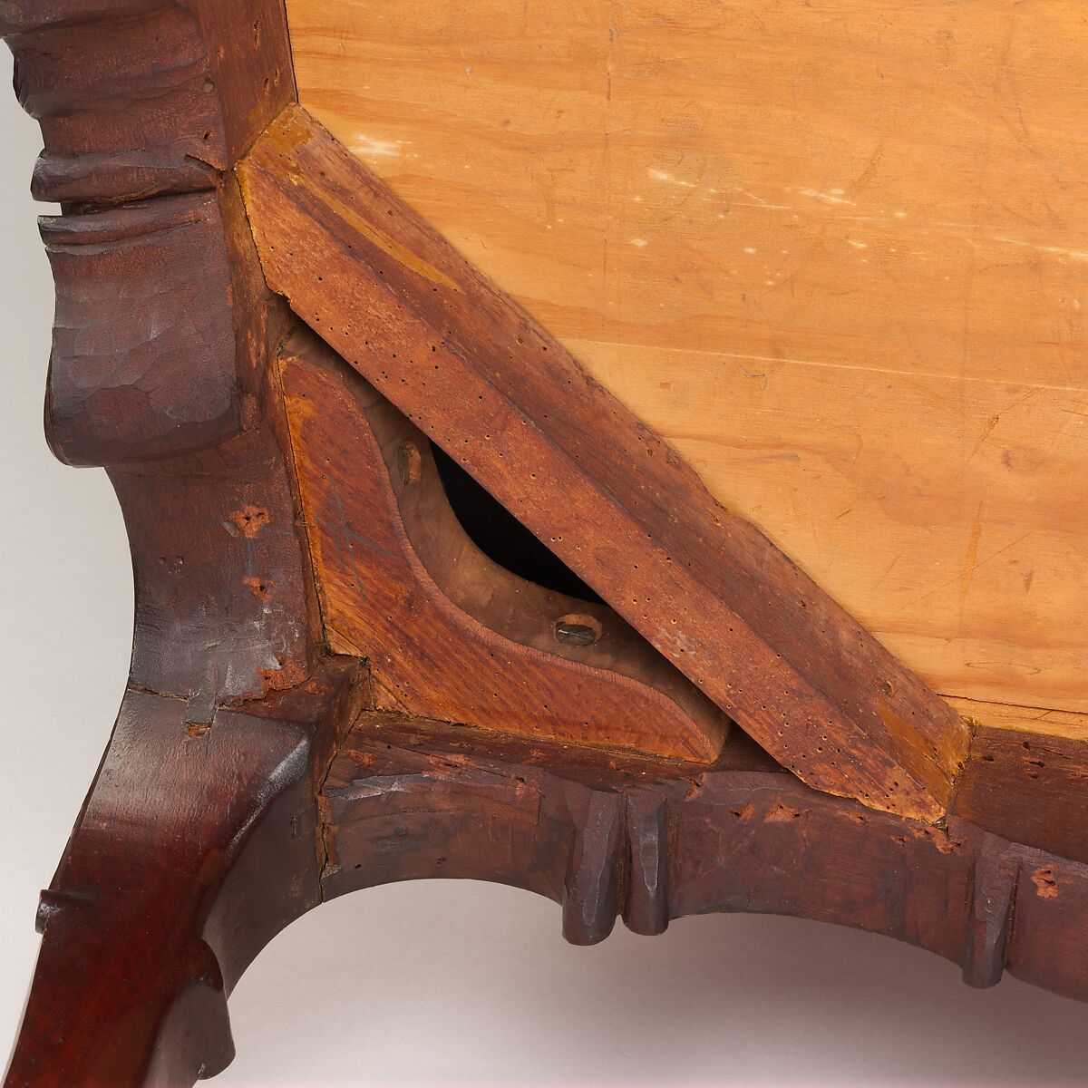 Armchair, After a design by Thomas Chippendale (British, baptised Otley, West Yorkshire 1718–1779 London), Mahogany, needlework, British